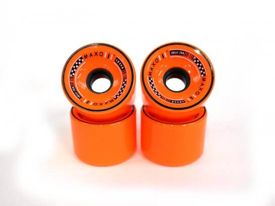 MAXOfit Longboard-Rollen 70 mm - Orange