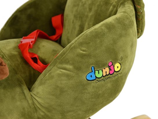 Dunjo® Schaukeltier Eule mit Sitz, Rollen und Musik