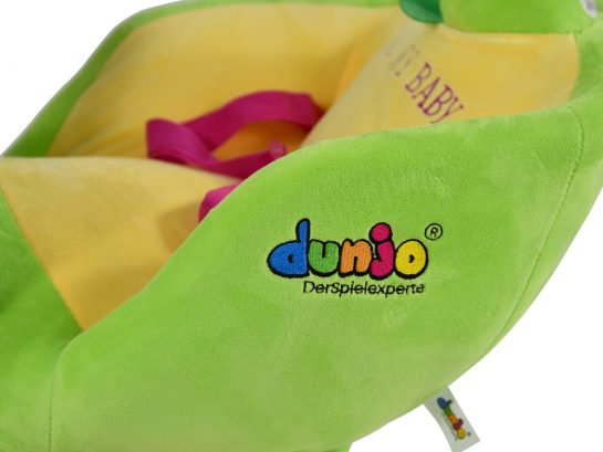 Dunjo® Schaukeltier Dino mit Sitz, Rollen und Musik