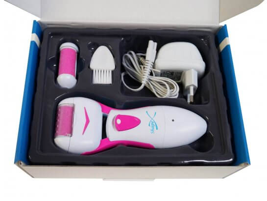 Livinxs - ShapeX Hornhautentferner - für Hand und Fußpflege - Pink