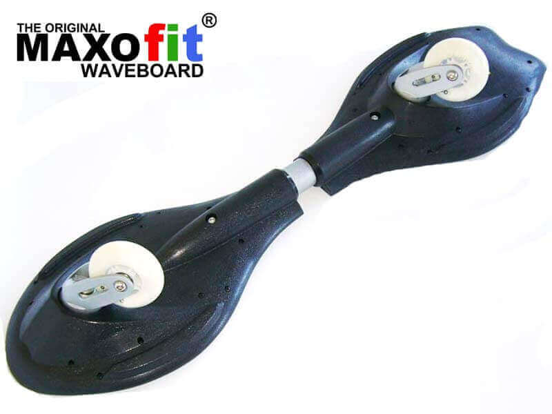 72cm bis 129kg MAXOfit® Waveboard Pro Close Mini ABEC 7 mit Leuchtrollen 