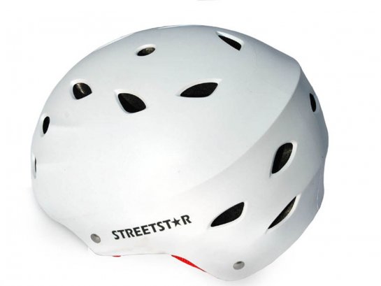 Streetstar Helm "XS" Weiß